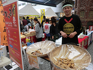 からあげ祭in 岡山に出店しました