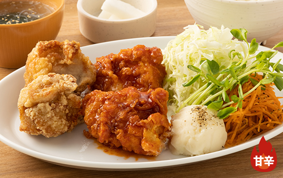 唐揚げ＆ヤンニョムチキン